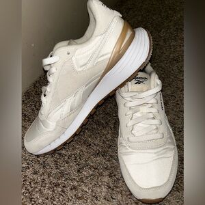 Cream Reebok 7.5 Womens Worn once
